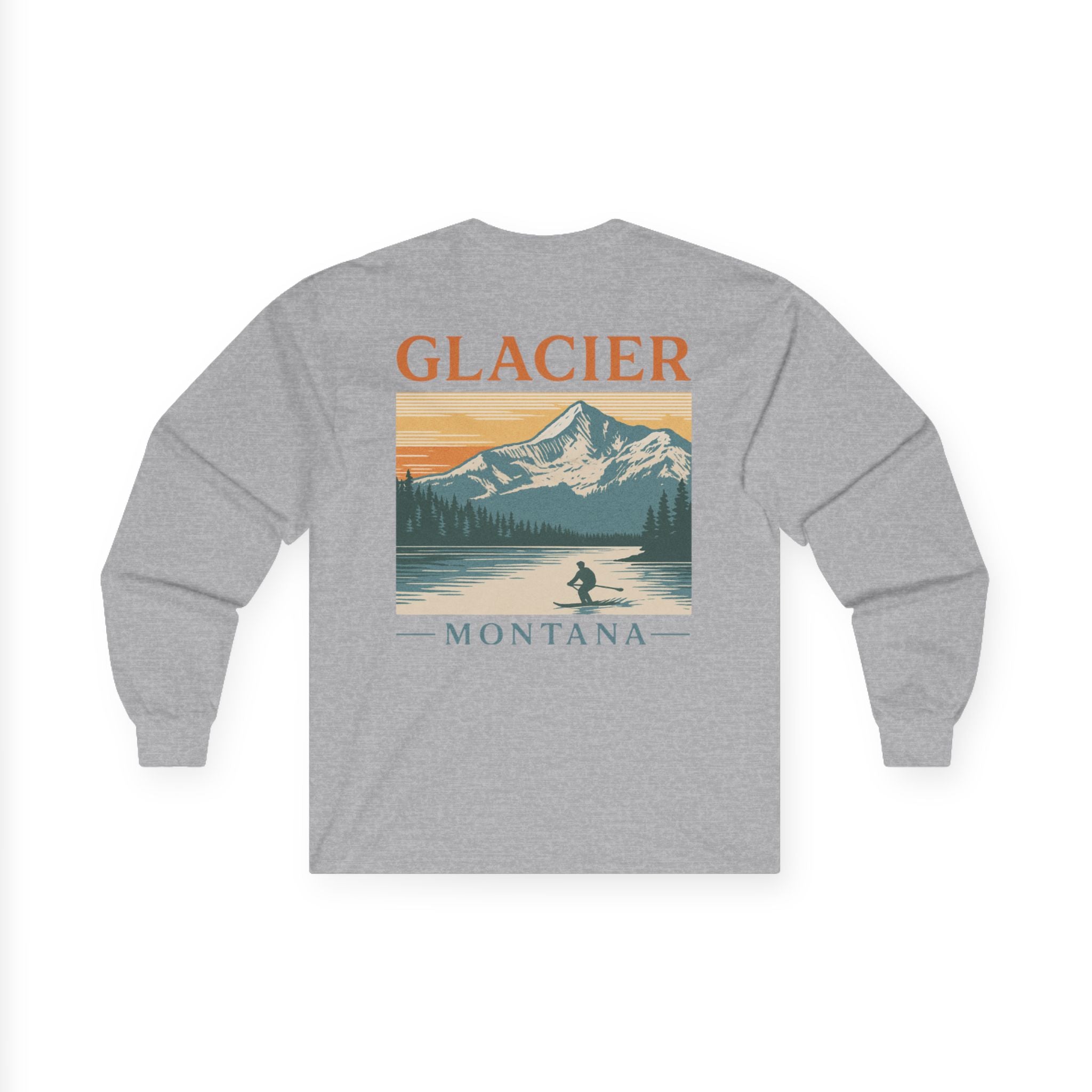 "Glacier- Montana" Crewneck