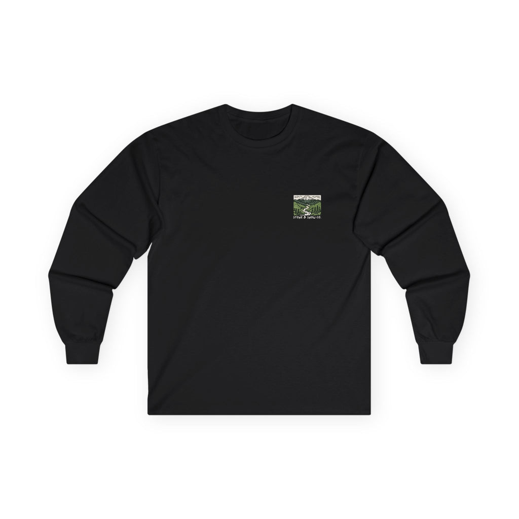 Illustrated Mt Rainier Crewneck