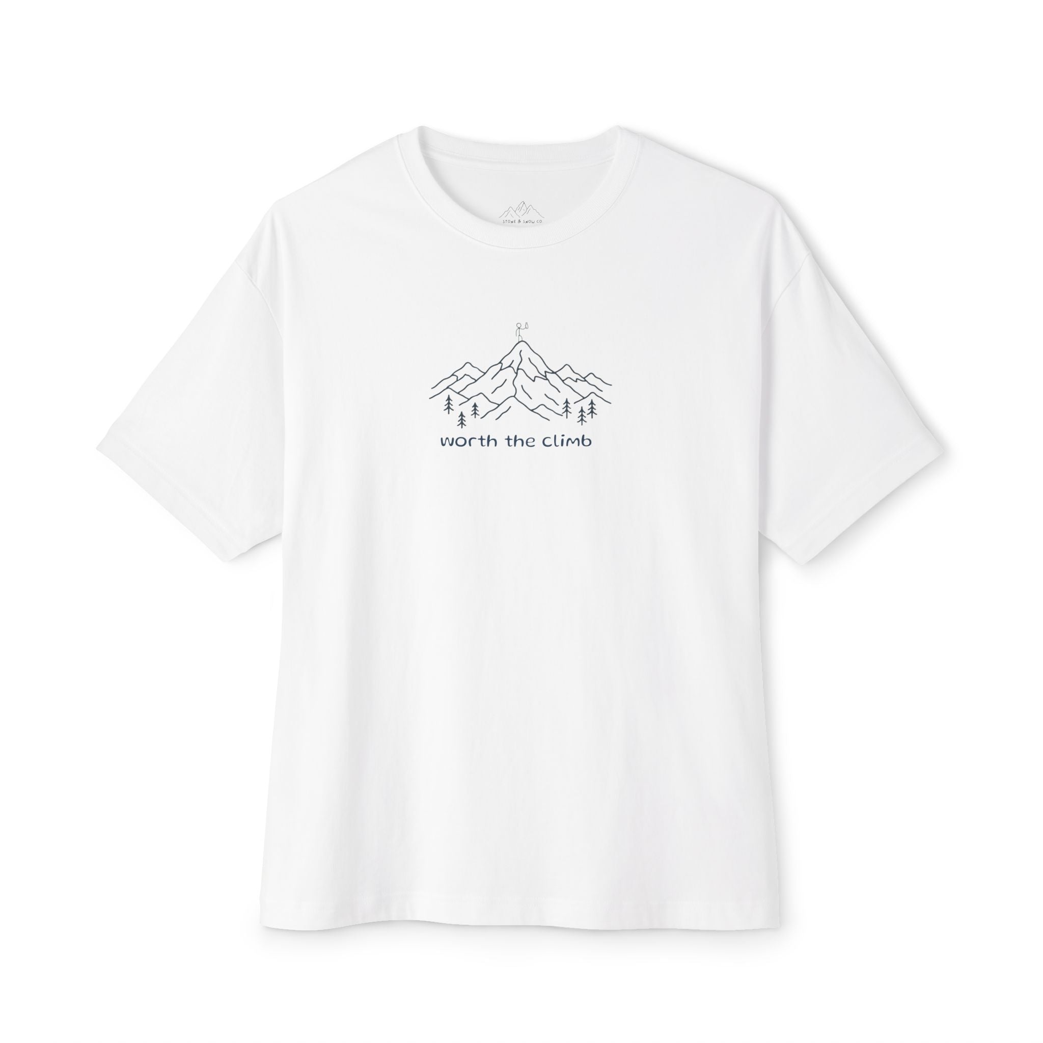 "worth the climb" tee