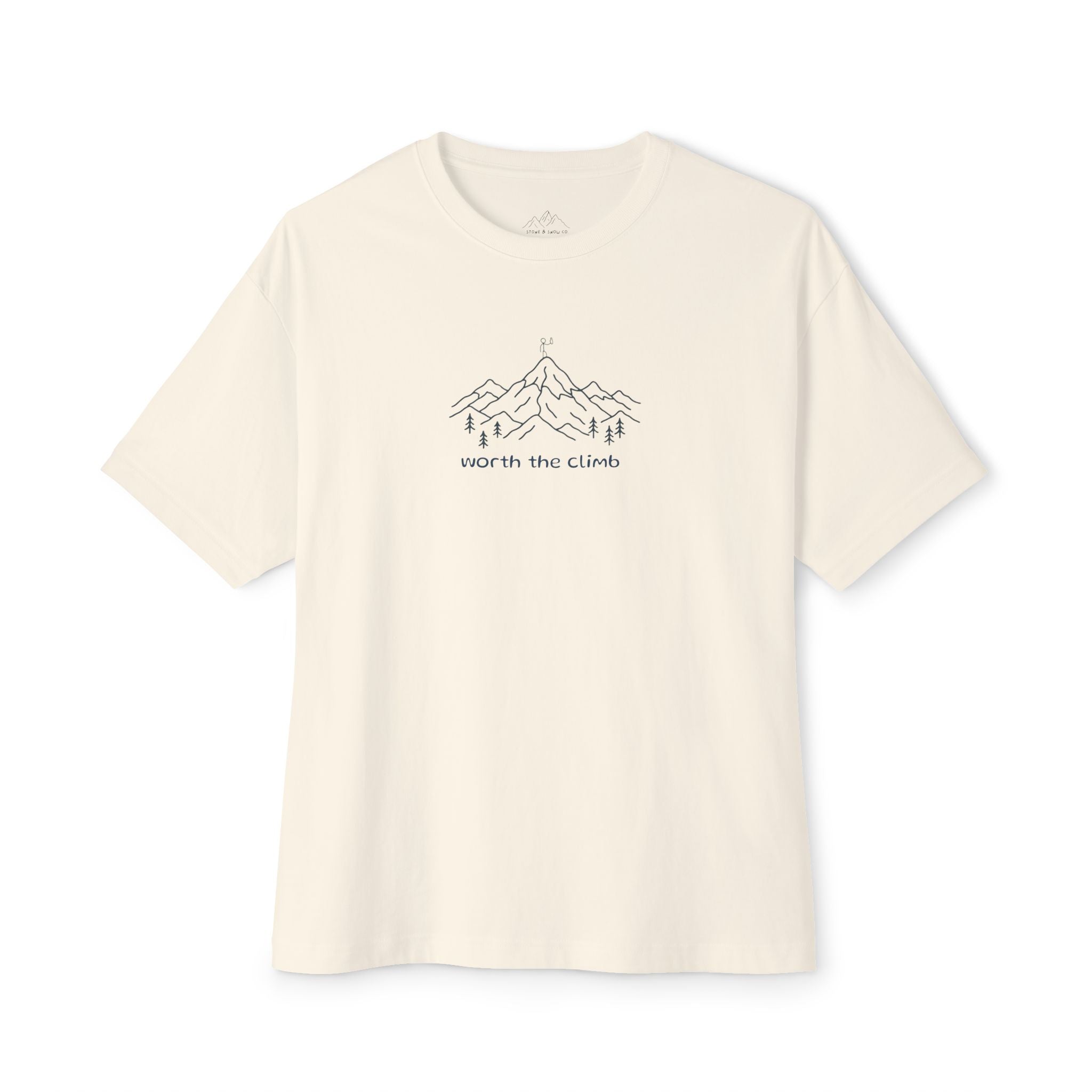 "worth the climb" tee