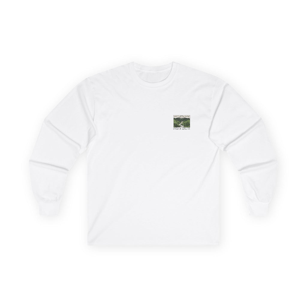 Illustrated Mt Rainier Crewneck