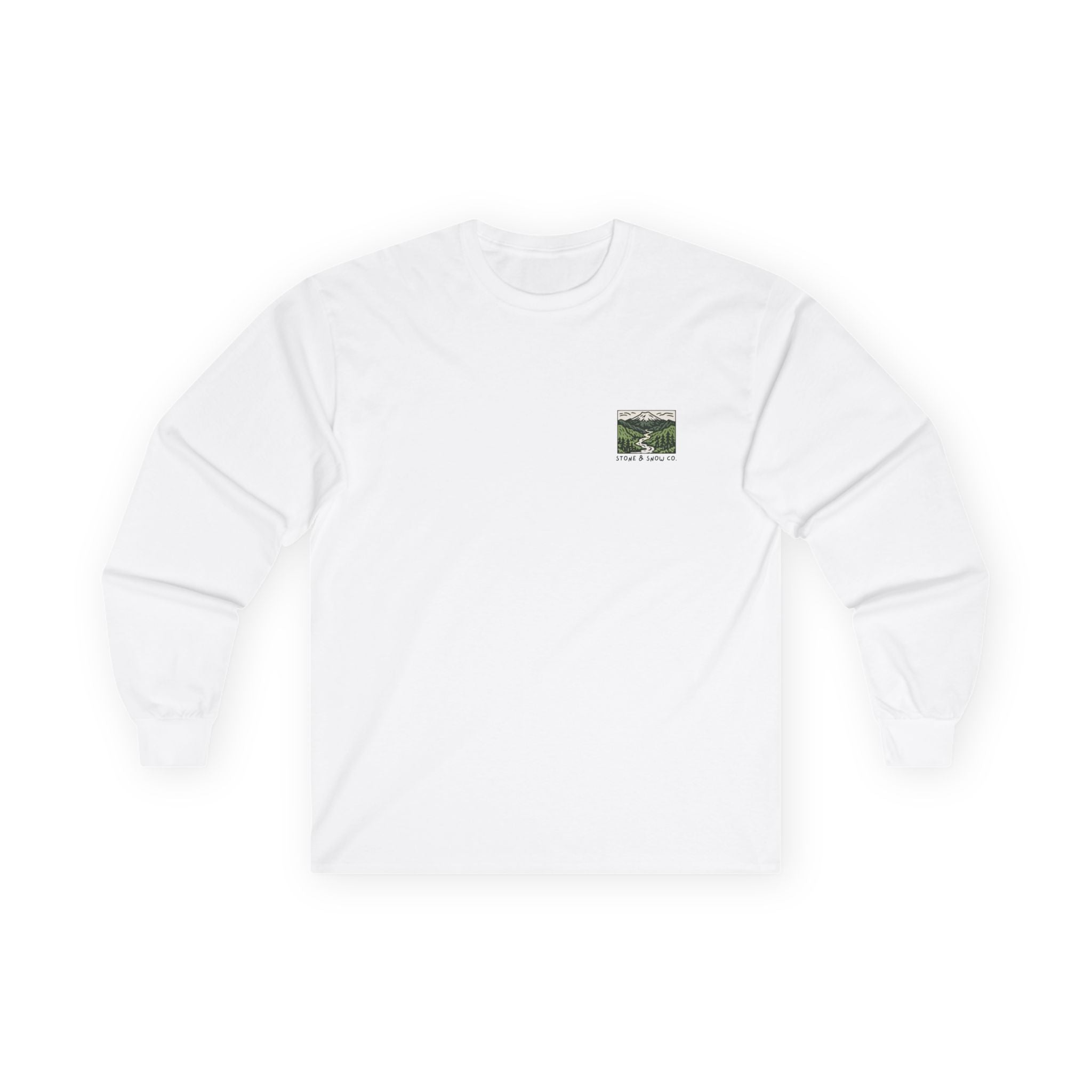 Illustrated Mt Rainier Crewneck