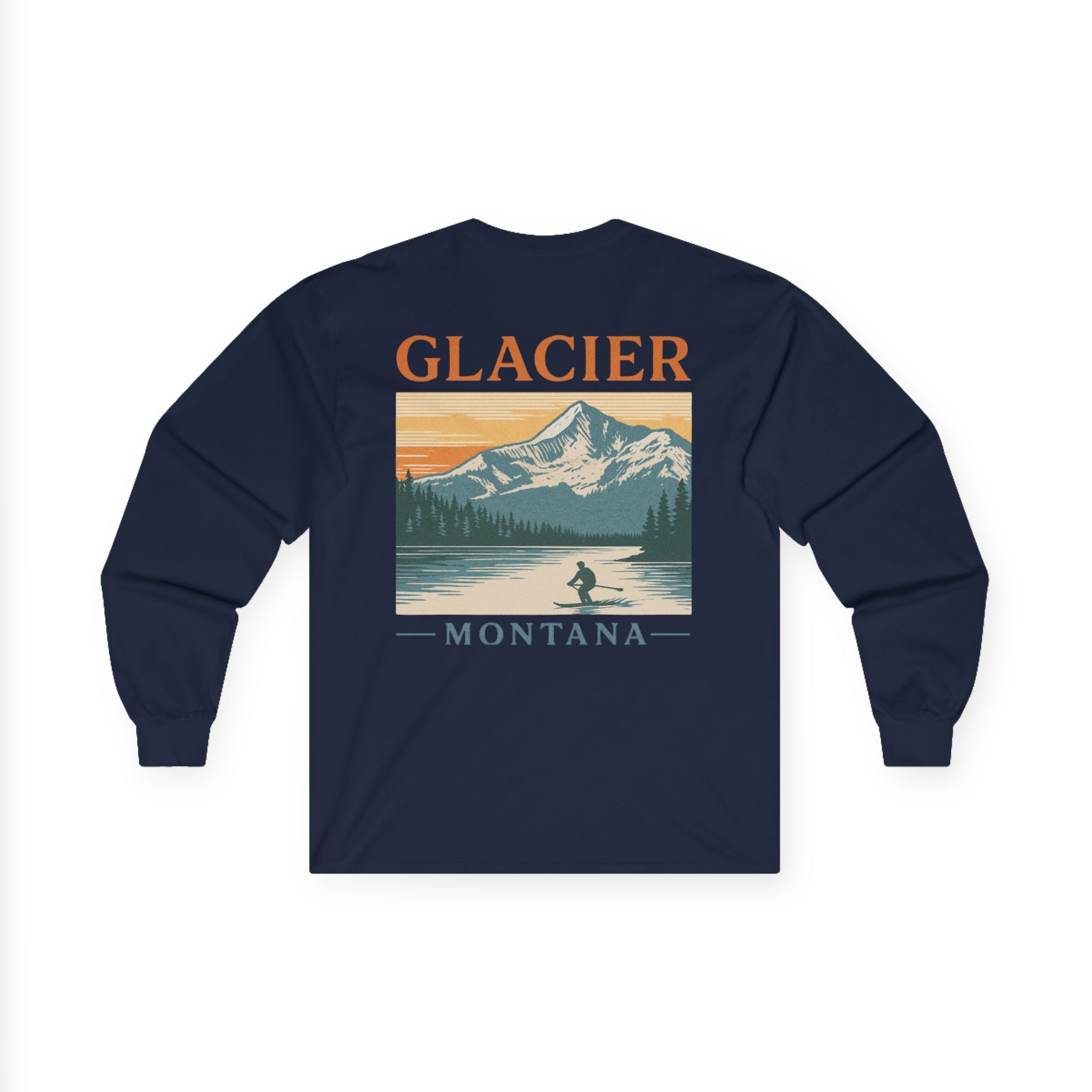 "Glacier- Montana" Crewneck